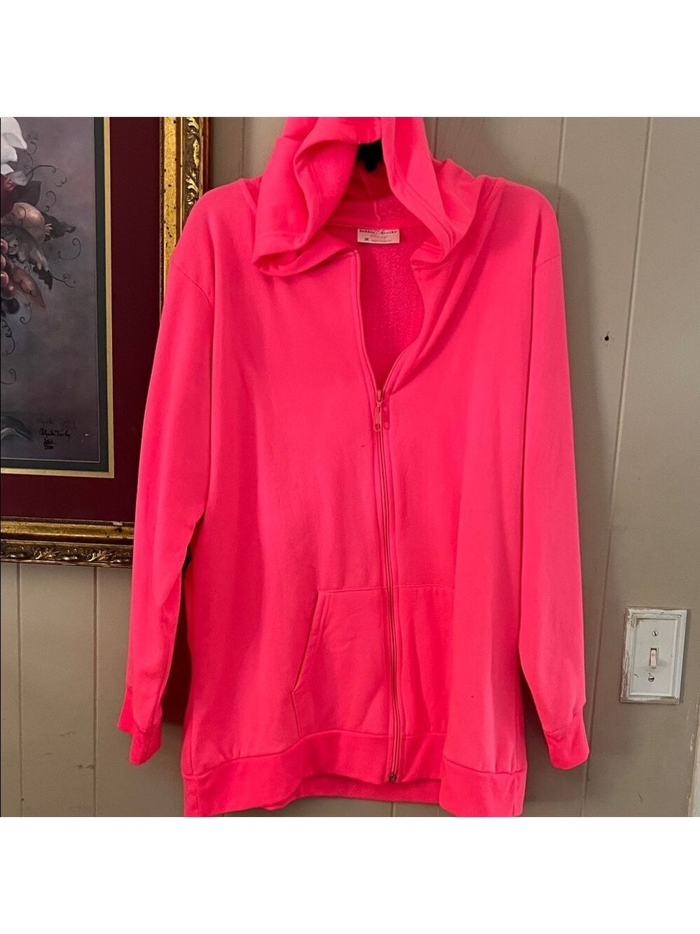 Bobbie Brooks Hot Pink Plus Size Hoodie